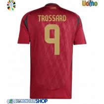 Maglie da calcio Belgio Leandro Trossard #9 Prima Maglia Europei 2024 Manica Corta